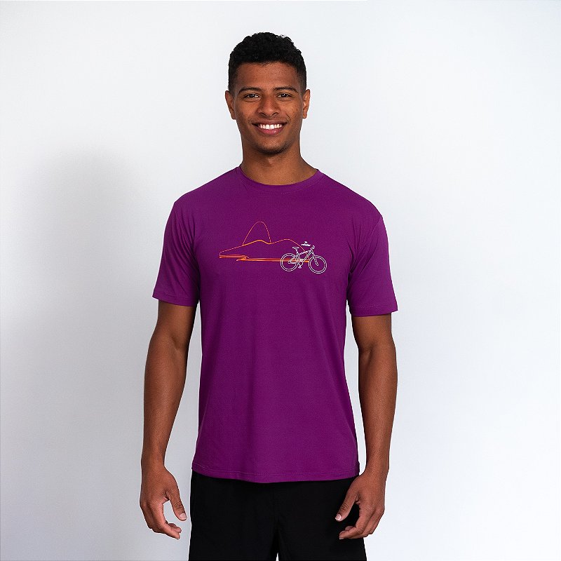 Camiseta Dry Fit Púrpura - Pão de Açúcar