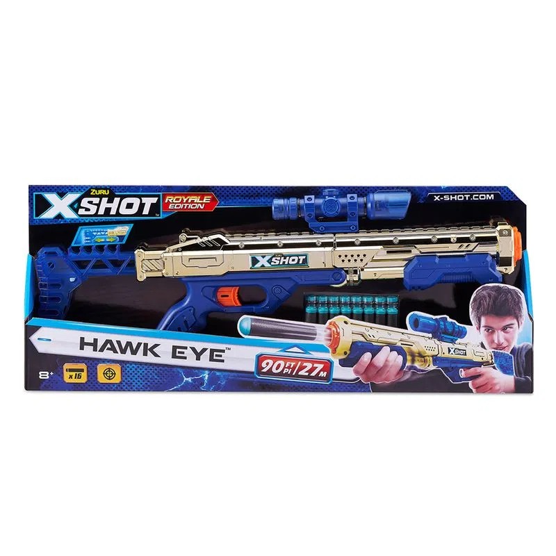 Lançador de brinquedo X-Shot para crianças 8 anos