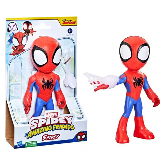 スパイダーマン フィギュア Spidey Amazing Friends Boneco Spidey Amazing Friends Marvel - Hasbro - Blanc Toys - Onde
