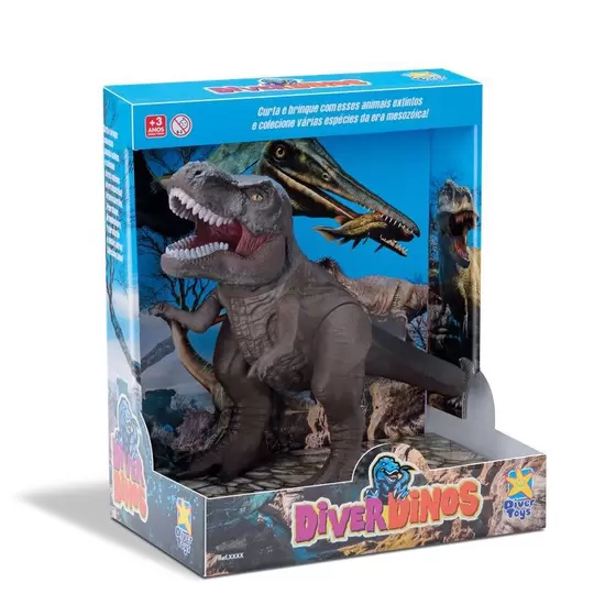 Dinossauro Diver Dinos - T-Rex - Blanc Toys - Onde brincar vai
