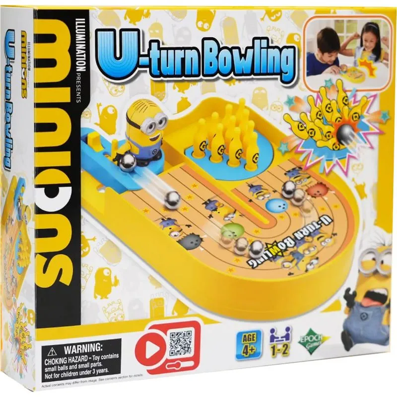 Trouble Minions Minions U-Turn Bowling Game - Tabletop