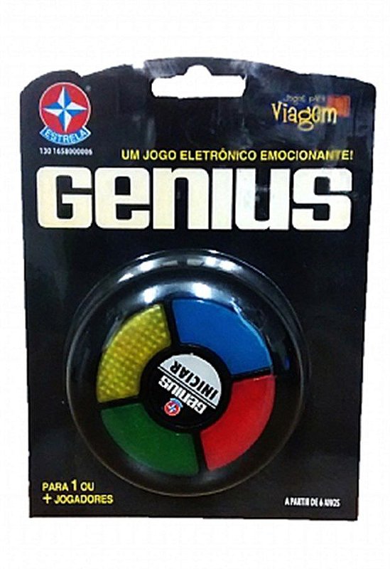 Jogo Genius Estrela - Blanc Toys - Felicidade em brinquedos