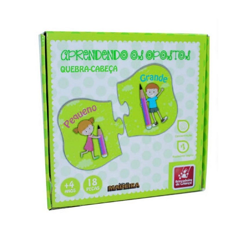 Jogo Educativo Aprendendo os Opostos