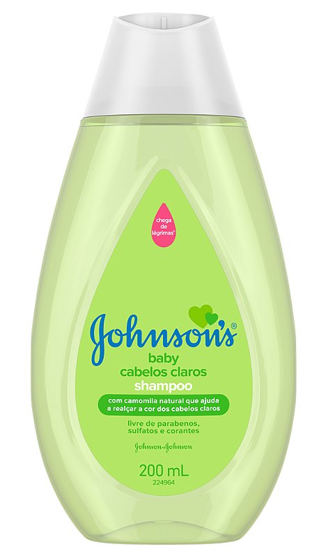 Johnson's Baby Shampoo Infantil Cabelos Claros 200 ml Nosso Armazém Produtos pra você, sua