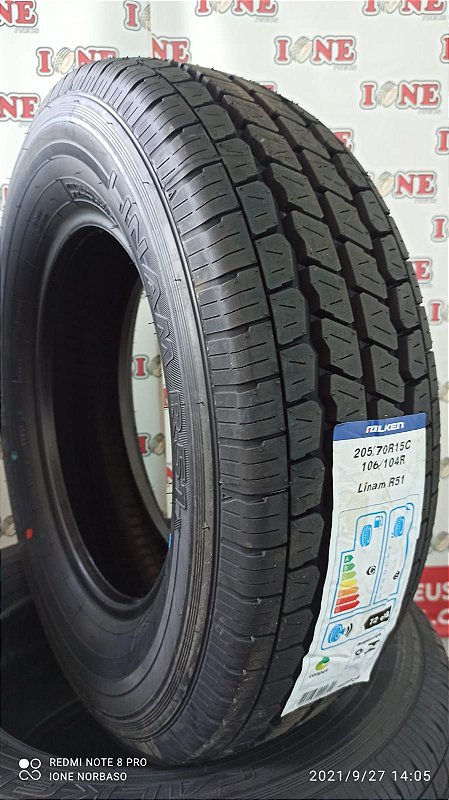 PNEU 205/70R15C FALKEN LINAN R51 106/104R 8 Lonas - Ione Pneus