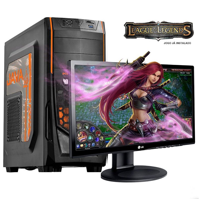 PC GAMER GAME7 i5 4590 4 GB 2x4 HD 500 GB Monitor LG 19.5 