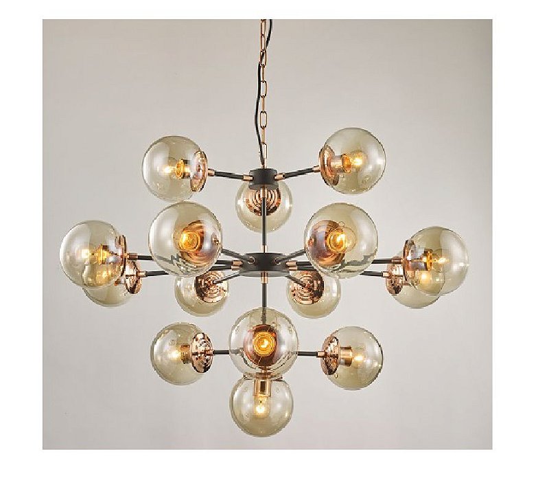 Pendente Chandelie CH2751-5 Fiati 15L E27 de Metal / Loja Online