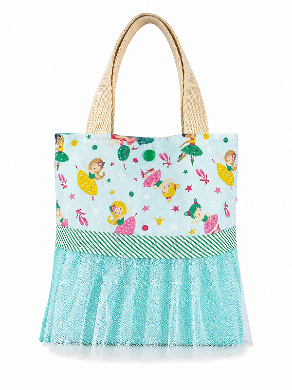 Bolsa Ballet Infantil Estampa Bailarina