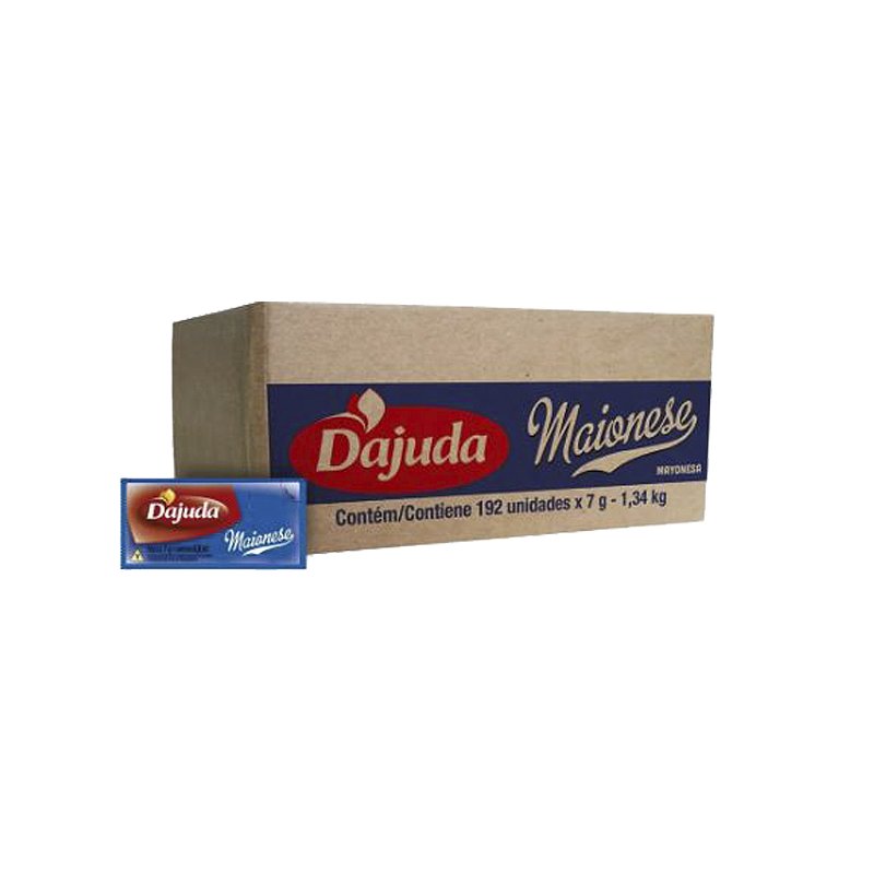 Maionese Dajuda - Sache 192 X 7gr - Ameripan Distribuidora - Os ...