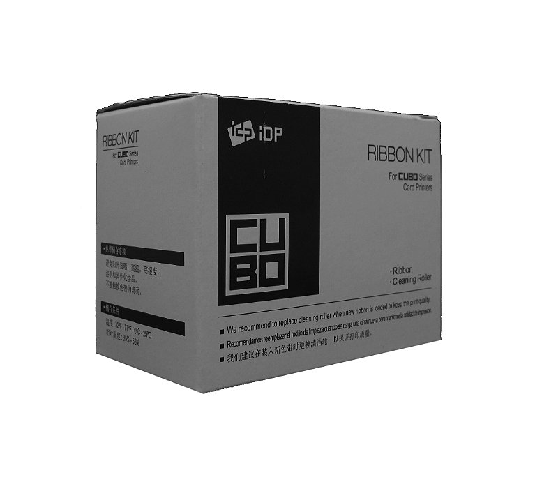 Ribbon IDP Color 653393 P/ CUBO C/ 250 Impressões - Smart-ID