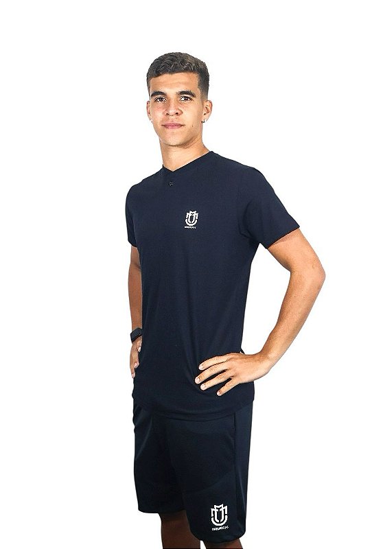 CAMISA DE VIAGEM PRETA - MFC