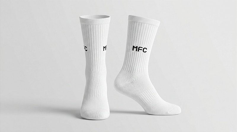 Meia Oficial MFC - Branca