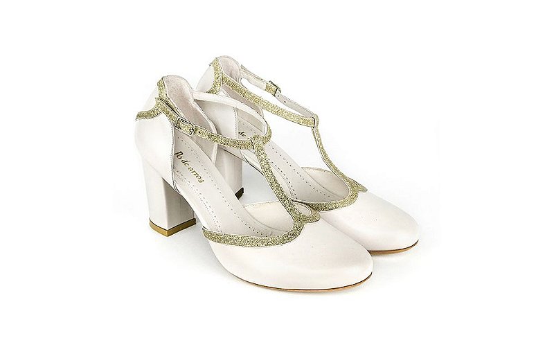 sapato daminha off white