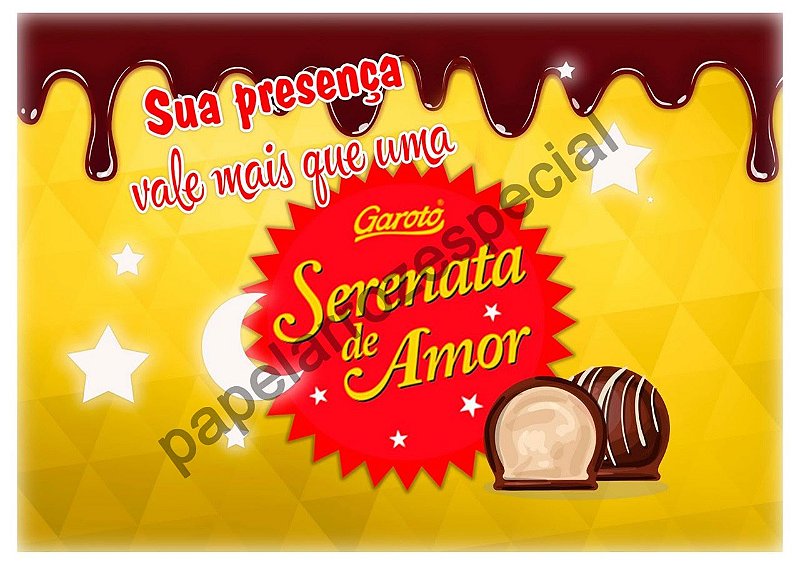 SERENATA DE AMOR A4 PAPEL ARROZ ESPECIAL