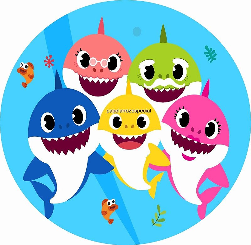 Baby Shark 005 19 Cm Papel Arroz Especial