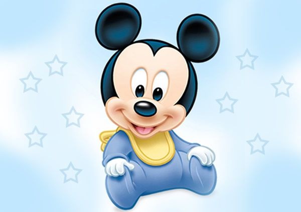 MICKEY BABY 001 A4 - PAPEL ARROZ ESPECIAL