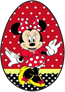 OVO COLHER MINNIE VERMELHA 001 (02 UNIDADES) 500G - PAPEL 