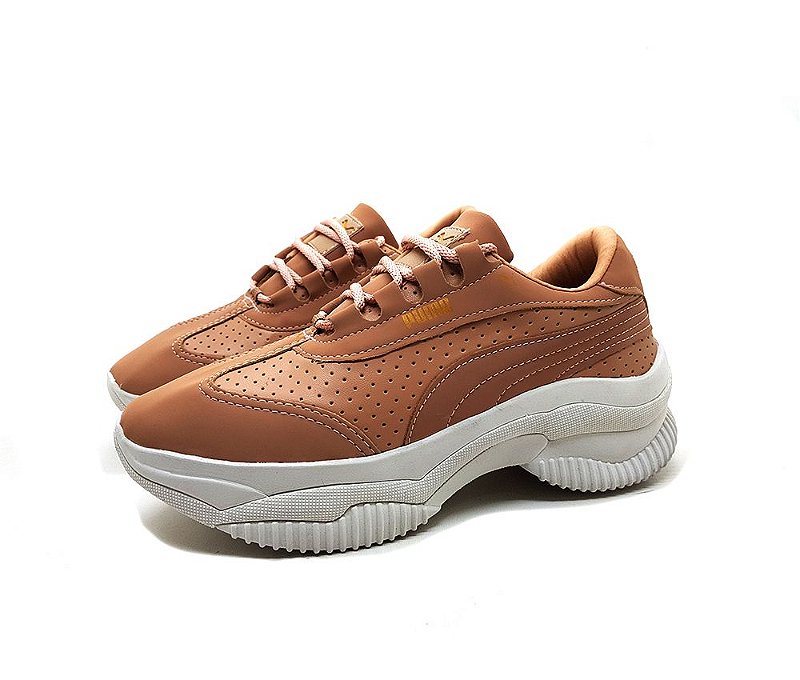 tenis puma femme plataforma original