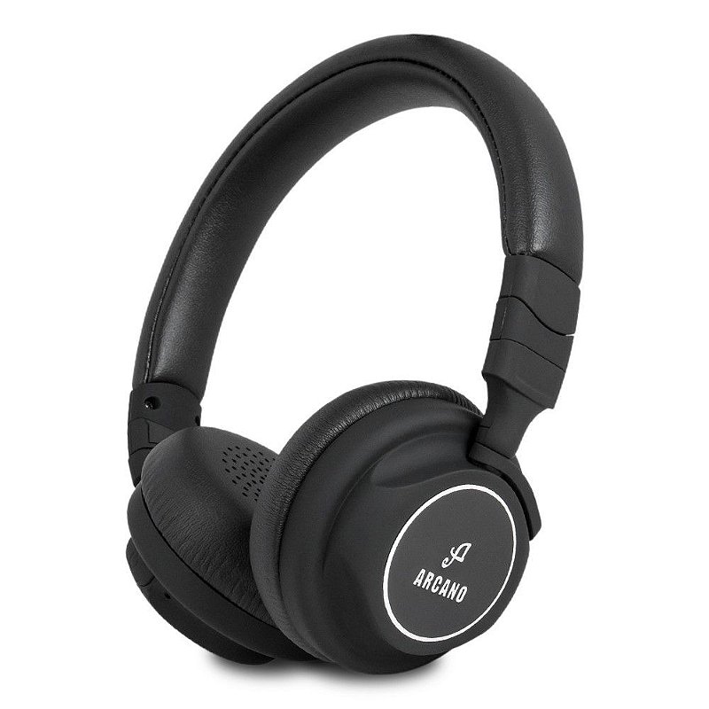 Headphone bluetooth sem fio e com fio Arcano AR-414B - Rede