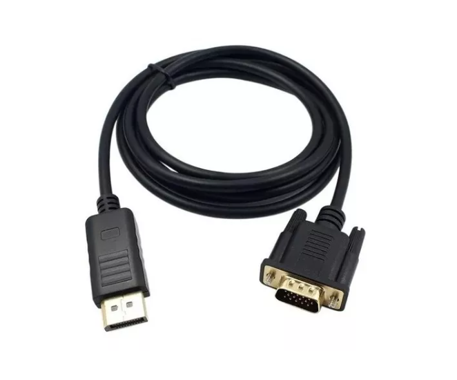 Cable 1.8m Adaptador DisplayPort a VGA - Conversores DisplayPort