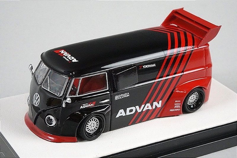 VW Type 1 Drag Bus Advan - Minicars Brasil