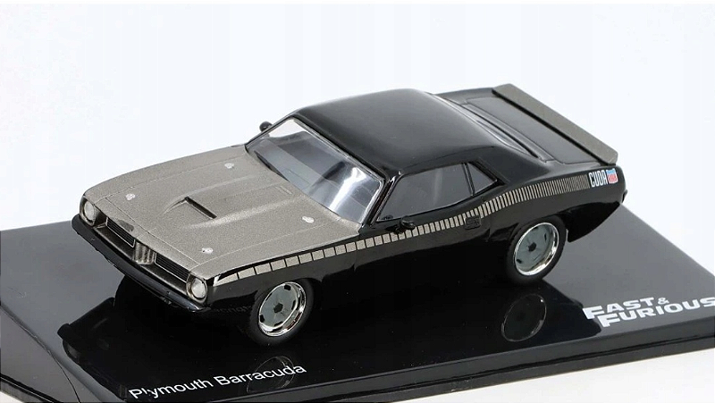 Fast & Furious Plymouth Barracuda 1970 - Minicars Brasil