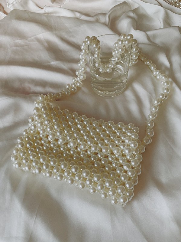 Bolsinha de pérola Clearance