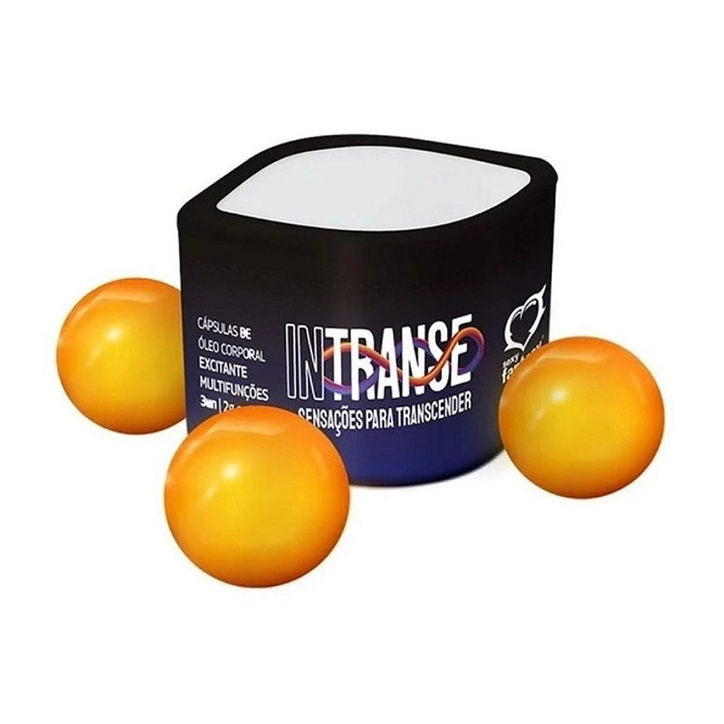 CÁPSULA EXCITANTE - INTRANSE COM 3 UN - 2G - New Day Distribuidora