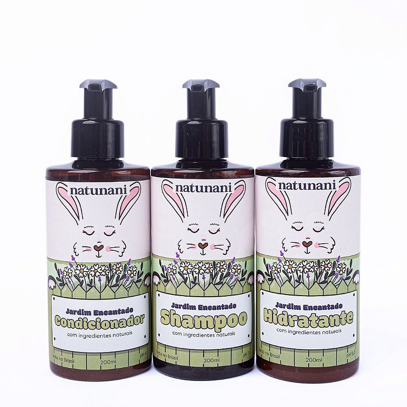 KIT Linha BIO - Shampoo + Condicionador + Hidratante