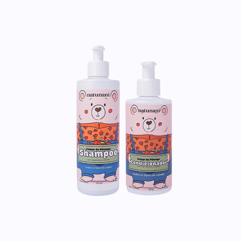 Kit Pomar de Pêssego - Shampoo + Condicionador