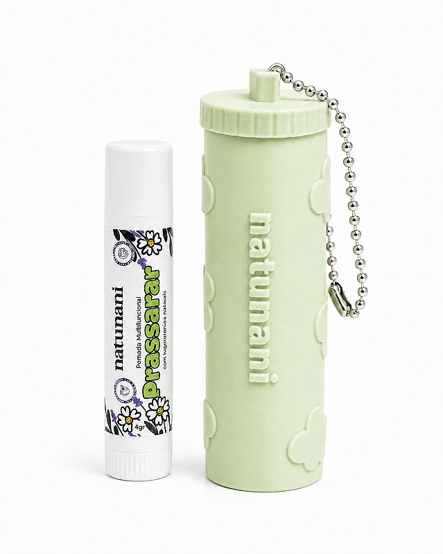 Kit Case Personalizada + Pomada Prassarar Stick 4g Natunani