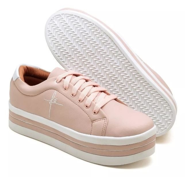 tênis feminino nude