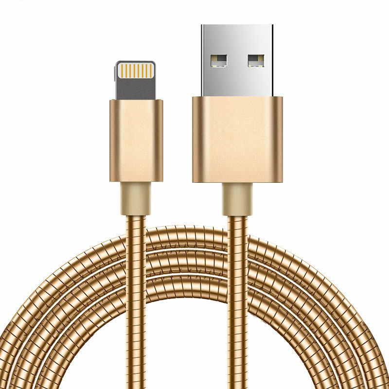 Cabo Usb Com Proteção De Aço Lightning Para Iphone e Ipad TH-L5 - Masterlink