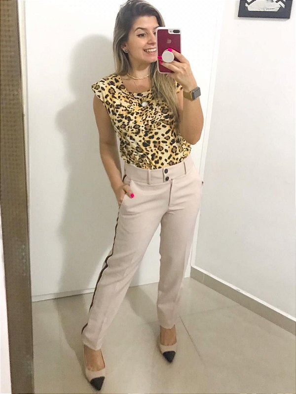 calça alfaiataria skinny