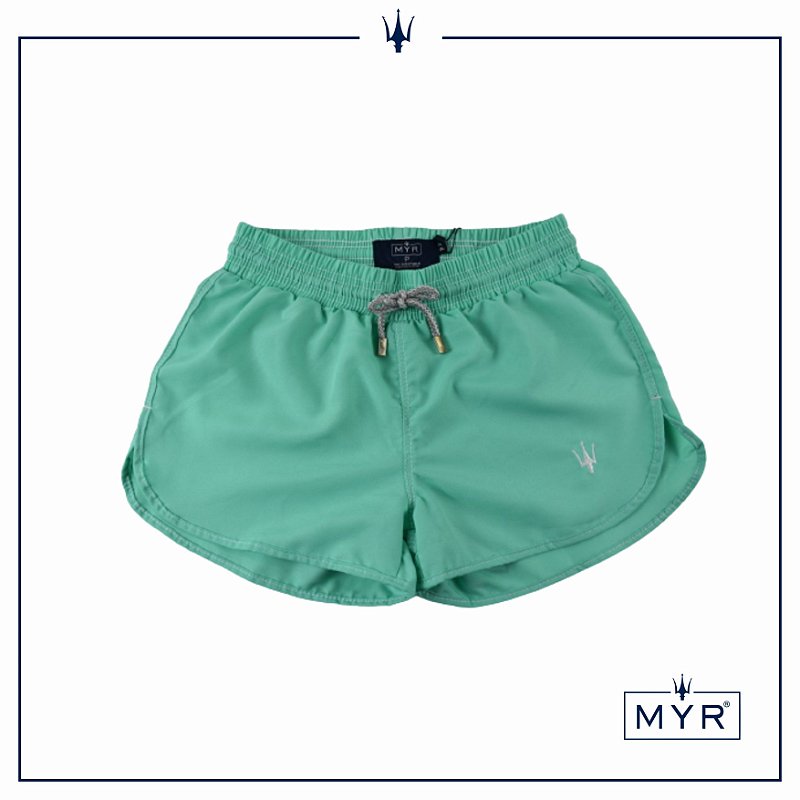 Short feminino - Verde Acqua - MYROFICIAL
