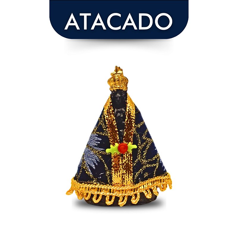 Mini Nossa Senhora Aparecida 7cm Atacado - Divinário | Melhor da arte ...