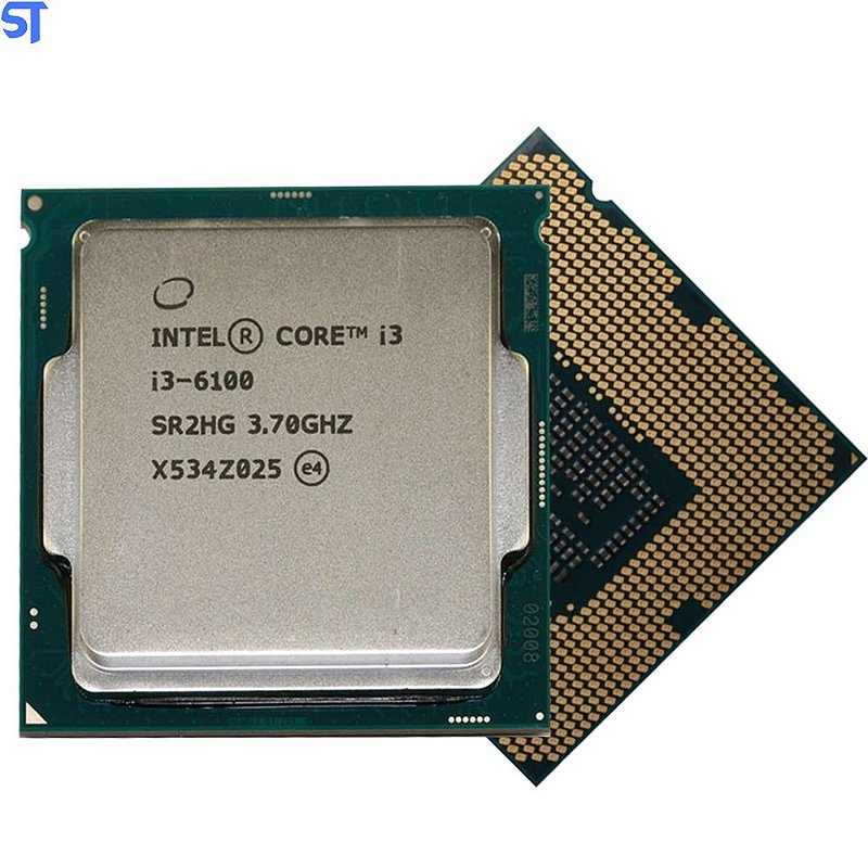 Processador Intel Core i3-6100 3M Cache 3.70 GHz Lga1151 -6ª Ger