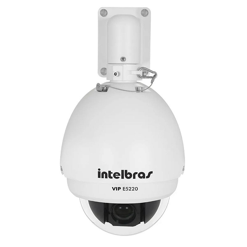 Câmera IP speed dome Full HD com IR E5220 INTELBRAS SobralTech