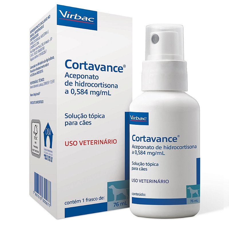 Anti-inflamatório Cortavance 76ml Spray Virbac - AmorePets - O Shopping do  seu melhor amigo!|Produtos para cães, gatos e outros pets|Medicamentos  Veterinários