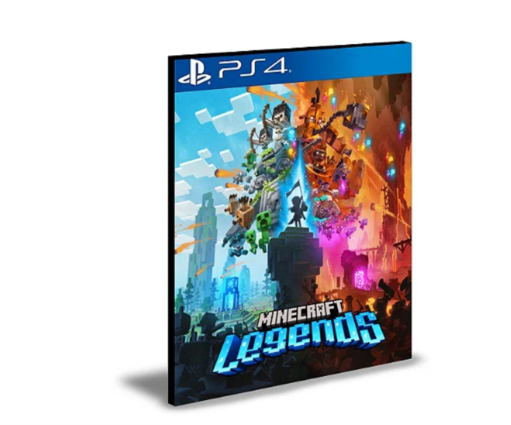 Minecraft Legends Ps4 Psn Mídia Digital - DigitalGamesAccess