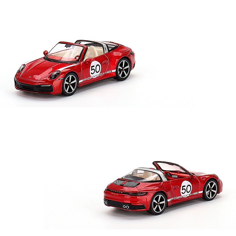 Usado) Miniatura Mini Gt 1:64 - Porsche 911 Targa 4s - Counting Minis