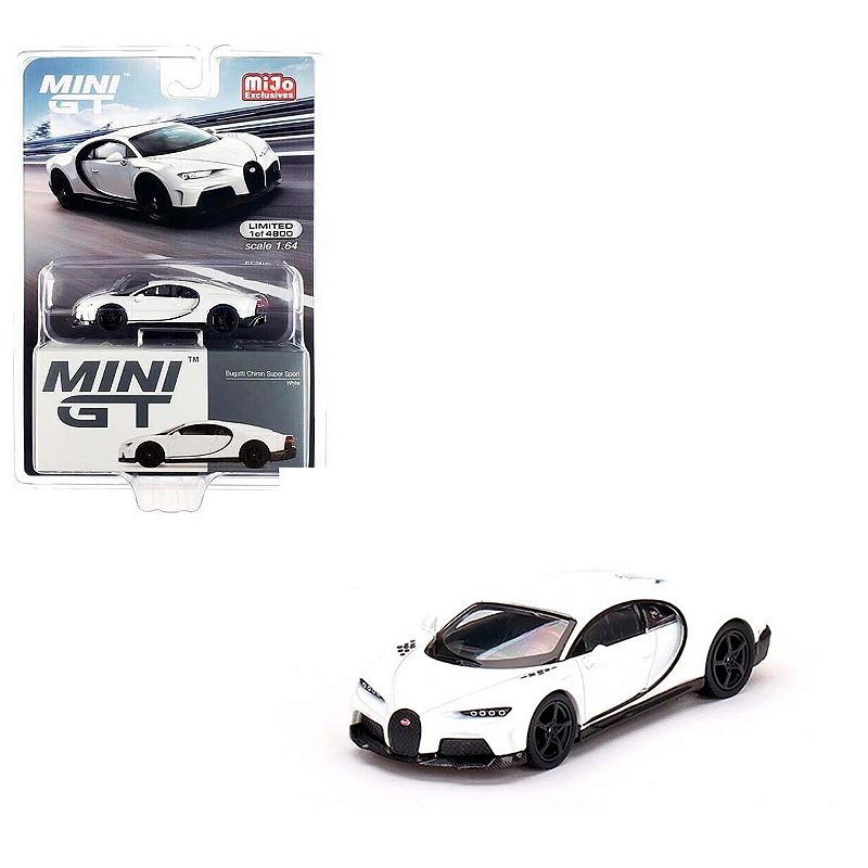 Miniatura Mini Gt 1:64 Bugatti Chiron Super Sport - Counting Minis