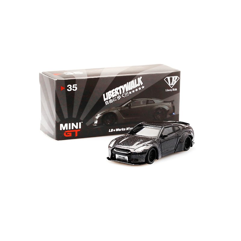 Usado) Miniatura Mini GT 1:64 - Nissan GT-R #35 - Counting Minis