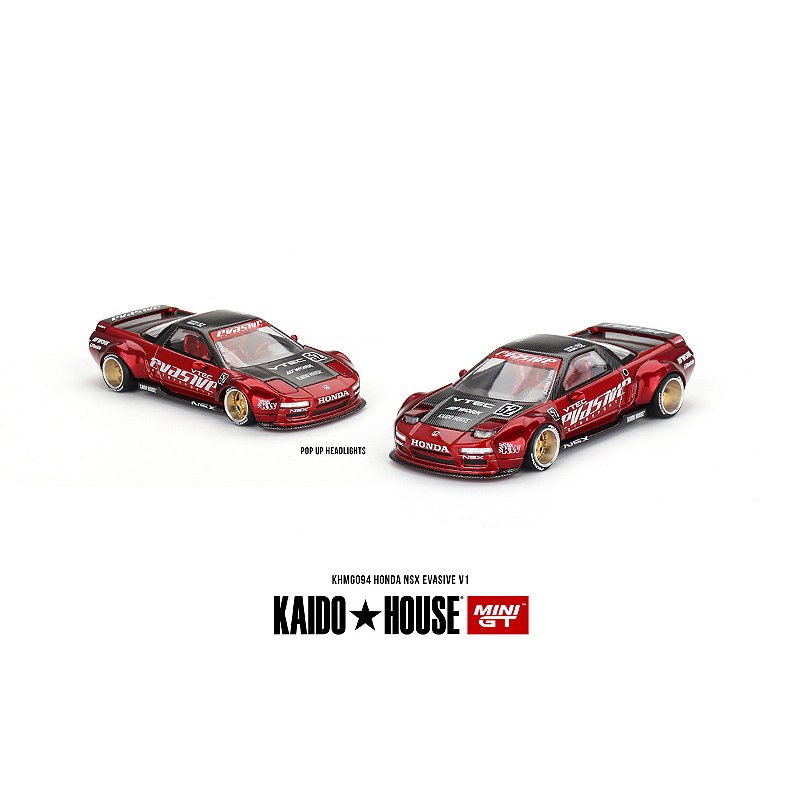 Miniatura Kaido House x Mini GT 1:64 Honda NSX #94 - Counting Minis