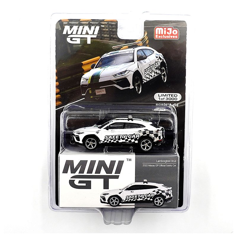 Miniatura Mini GT 1:64 Lamborghini Urus Safety Car #591 (blister