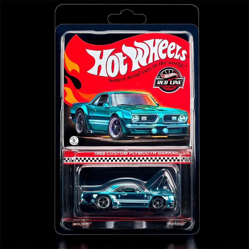 ショップレビュー ランキング Wheels Hot Miniatura 1:64 Plymouth Custom '68 Exclusive RLC ミニカー