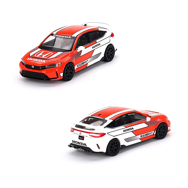 Miniatura Mini GT 1:64 Honda Civic Type R 2023 #686 - Counting Minis