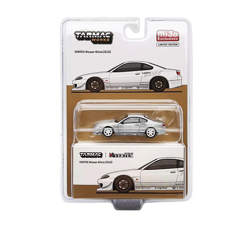 Tarmac VERTEX Nissan Silvia S15チェイス Tarmac VERTEX Nissan Silvia S15チェイス ターマックワークス 1/64
