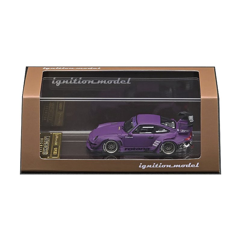 Ignition Model 1:64 Porsche RWB 992 Matte Purple Rotana (resina