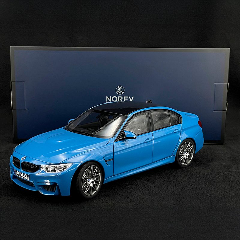 LEIA** Miniatura Norev 1:18 BMW M3 Competition (F80) - Counting Minis
